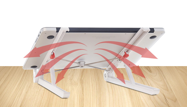 Laptop Stand, Cooling Rack, Foldable Computer Holder