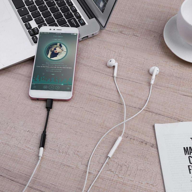 Type C to 3.5mm Headphone Adapter for Huawei Samsung